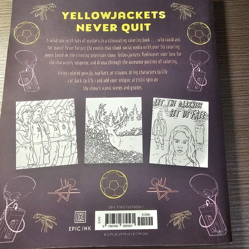 The Unofficial Yellowjackets Coloring Book μεταχειρισμένο