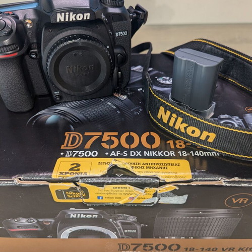 Nikon D7500 DSLR camera body
