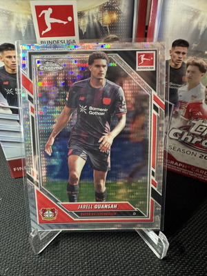 Topps Bundesliga Jarell Quansah Pulsar карта като нова