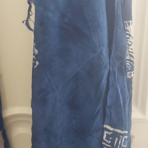 Pareo set in blue shades, like new, Abercrombie & Fitch