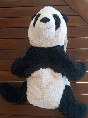 Ikea plush panda used, about 30 cm tall