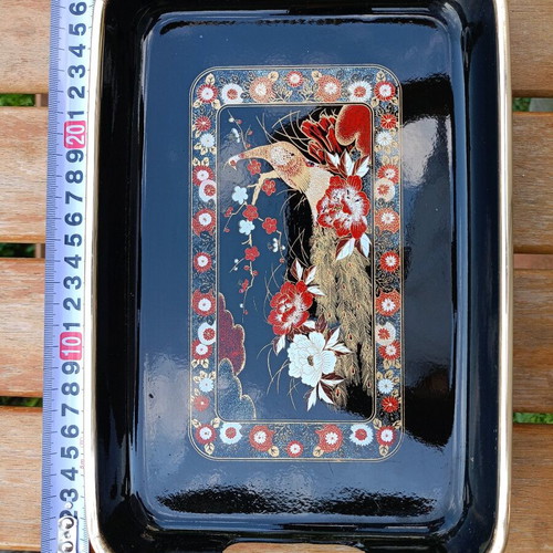 Vintage melamine serving tray unused
