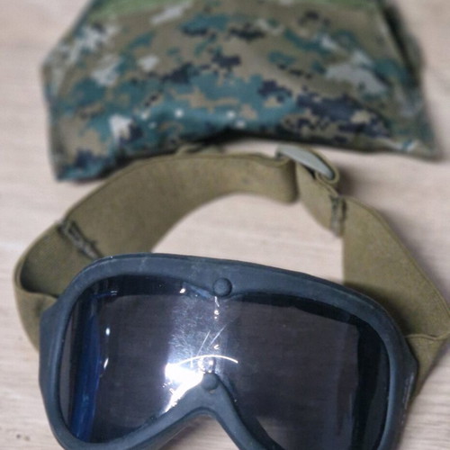 Military goggles used, desert UV, US army style