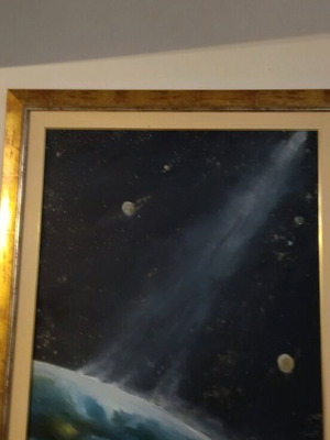 Oil painting Ouranos kai Gi new