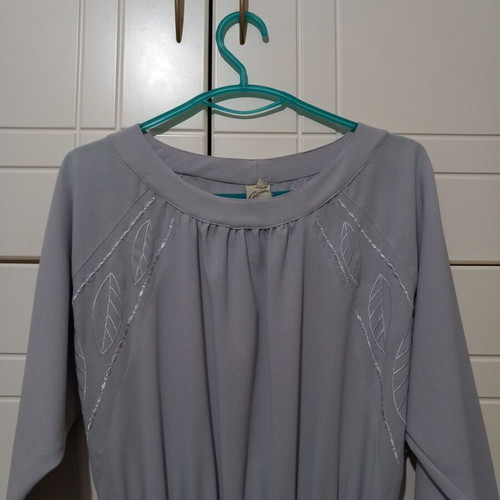 Vintage dress like new, gray, size M