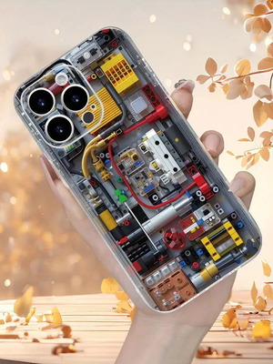 Θήκη κινητού iPhone 16 Pro καινούργια, διαφανές σχέδιο 2D