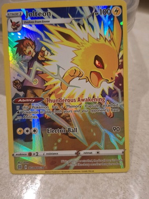 Pokémon Jolteon κάρτα Trainer Gallery TG04/TG30