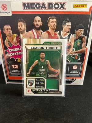 Panini Euroleague Contrenders 2025/2026 Goss Patch 01/10 като нов