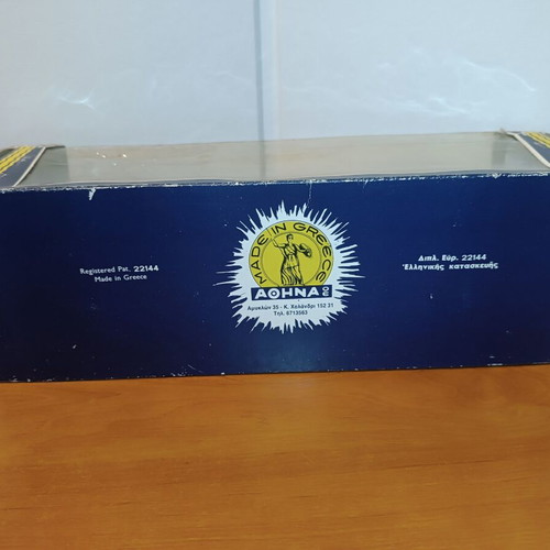 Athina Evzones Band Figures used, vintage box 1980s
