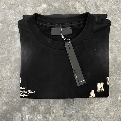Amiri T-shirt new, vintage style, size S, black