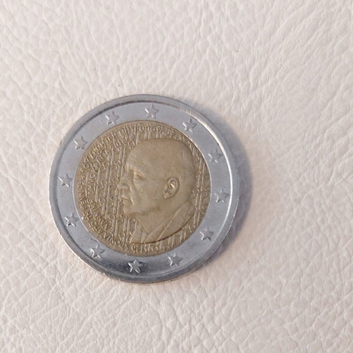 Commemorative 2 Euro Coin 2020 100 Years Dimitris Mitropoulos