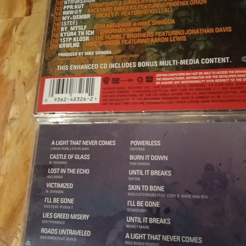 Linkin Park remix albums pack of two, like new