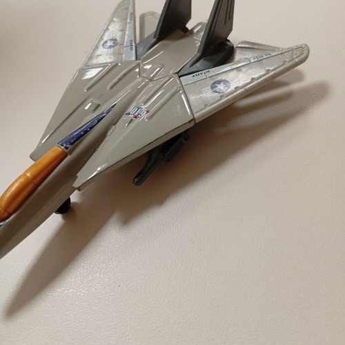 Small airplane figure toy used