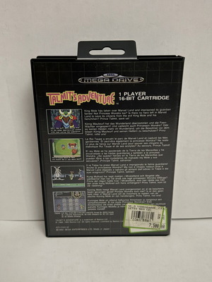 Talmit’s Adventure Sega Mega Drive PAL game, complete in box
