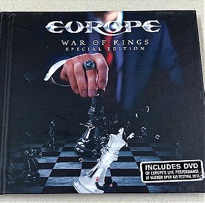 Europe - War Of Kings CD + DVD Σε καλή κατάσταση Τιμή 15 Ευρώ