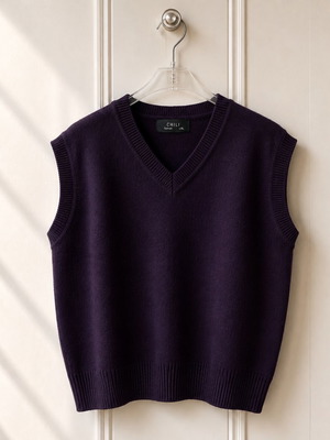 Men's Chili Fashion sleeveless vest like new, purple, size L/XL
