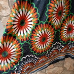 Boho skirt like new, multicolor, one size with elasticity