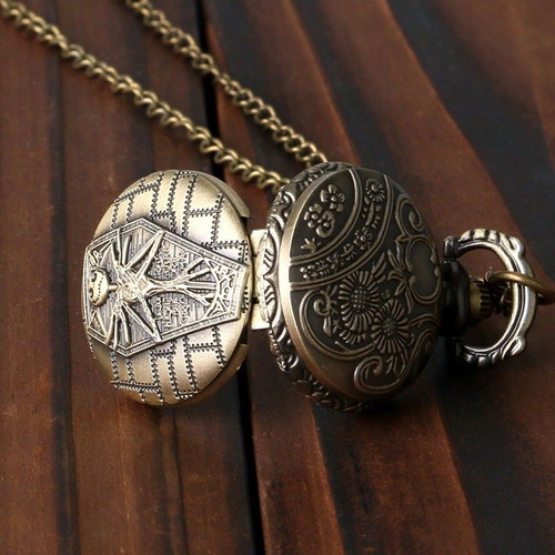 Jack Skellington The Nightmare Before Christmas Pocket Watch Pendant like new