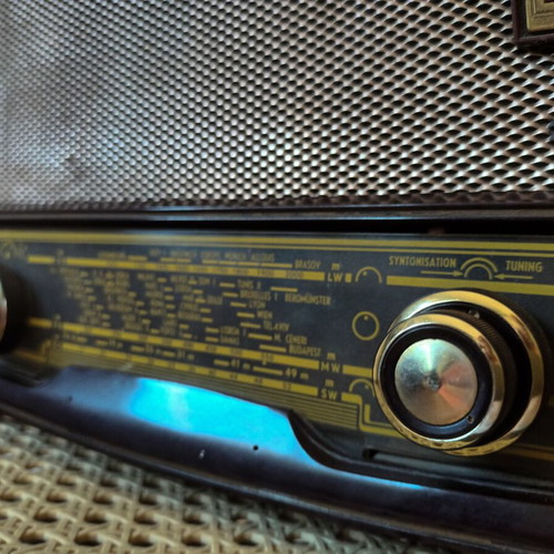 Vintage Radio Siera Model SA 1030b used, Bakelit case 1956