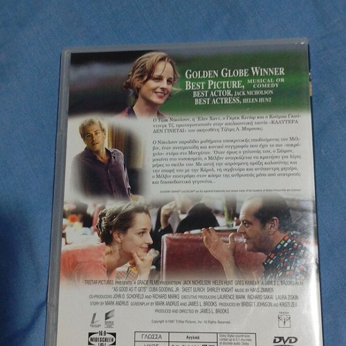 As Good As It Gets DVD like new, comedy, subtitles