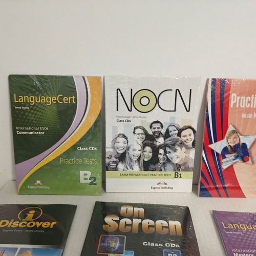 Pack of 7 CDs foreign language books new