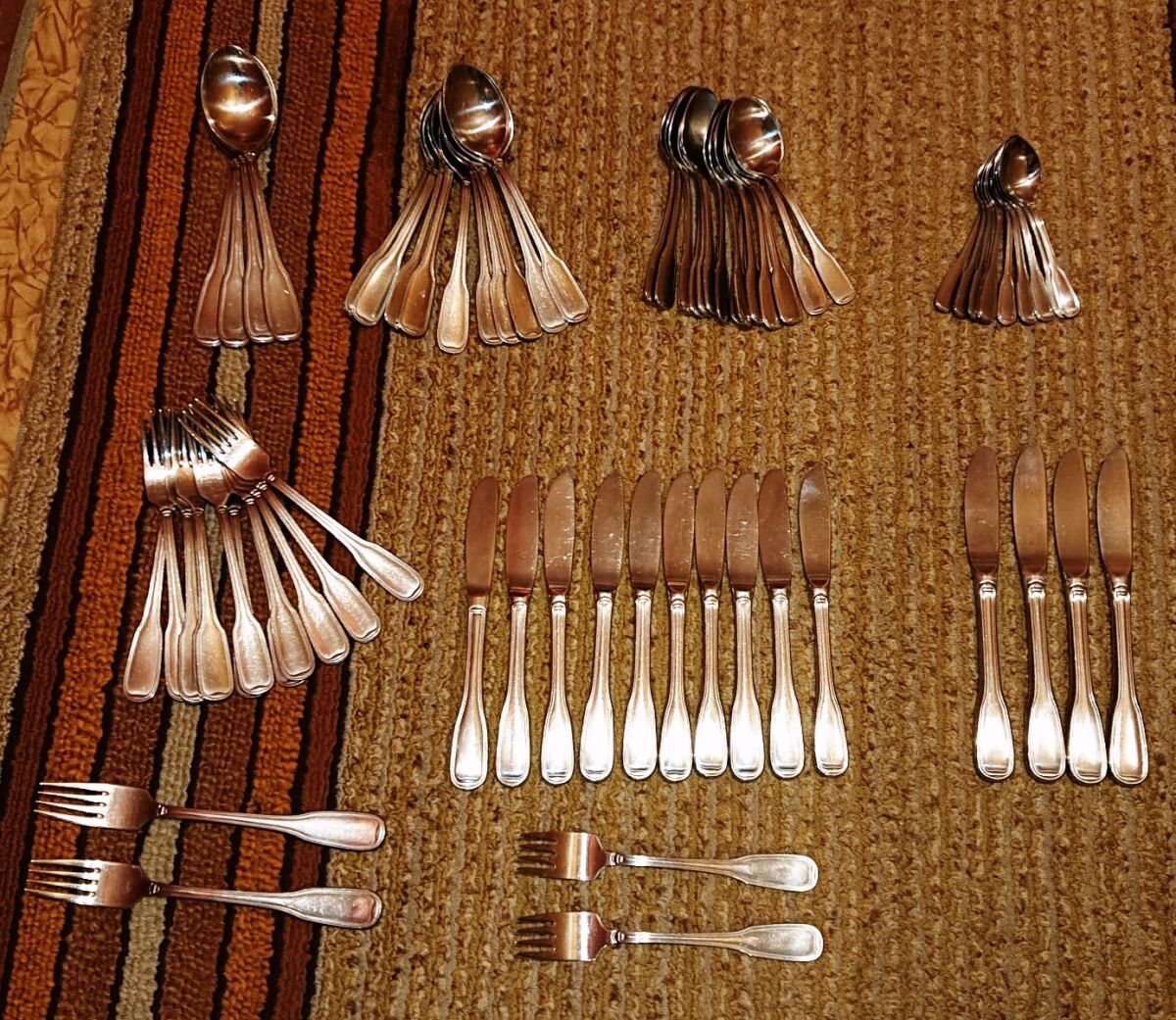 Gense 18p Swedish cutlery カトラリー セット Gense Sweden 18/8 cutlery set, 68… - € 180,00 - Vendora.cy