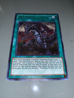 Fang Of Critias secret rare κάρτα καινούργια