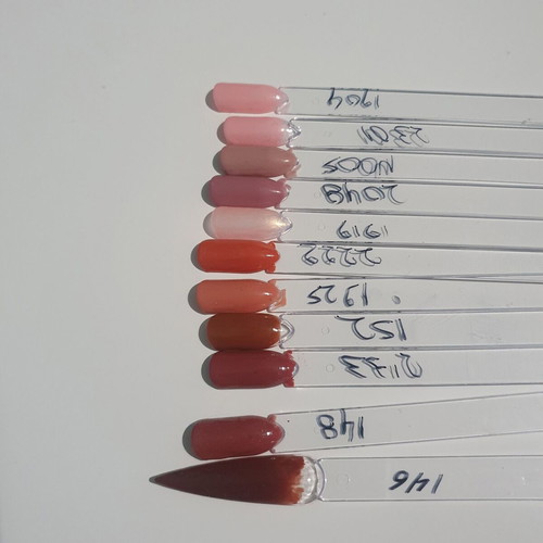 Set of 11 Gelitup gel nail polishes like new