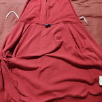 Champion Hooded Full Zip Sweatshirt men's small used, red