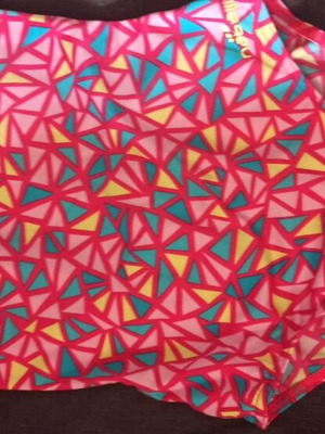 One-piece children's swimsuit size 14 like new