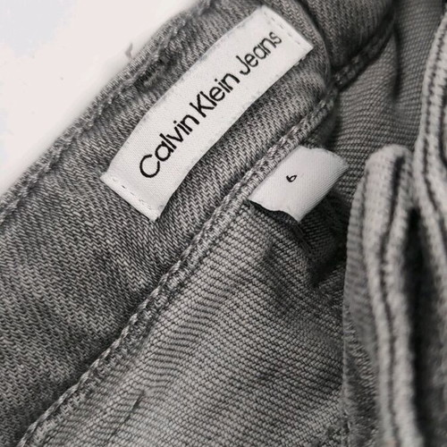 Calvin Klein jeans for boys age 6, size 116, like new, gray