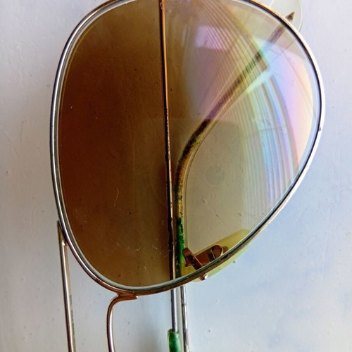 Ray Ban sunglasses used, gold