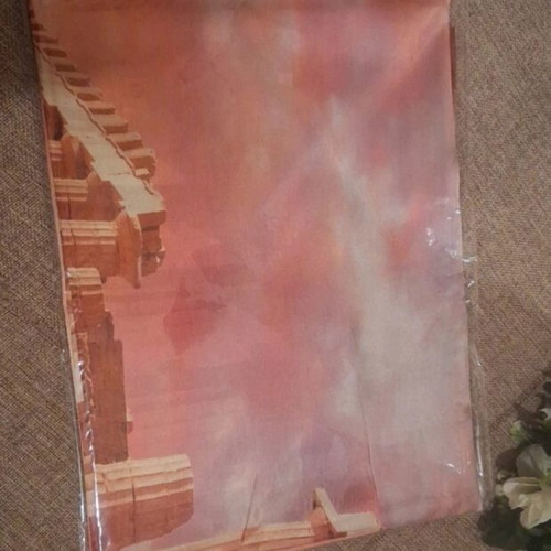 Acropolis satin scarf souvenir new, 175×85 cm