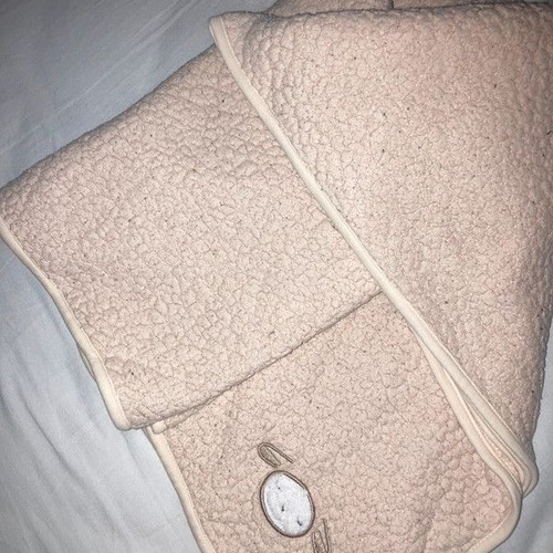 Blanket with lamb used 131x127