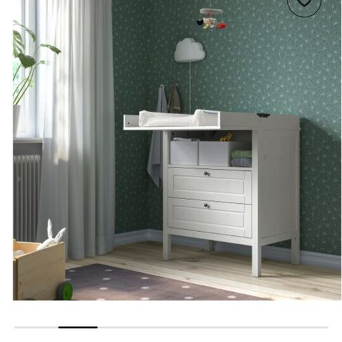 IKEA changing table used