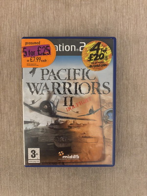 Pacific Warriors II Dogfight PlayStation 2 game used, English full