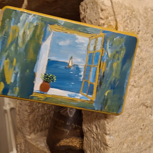 Window With Sea View Wall Decor made to order
