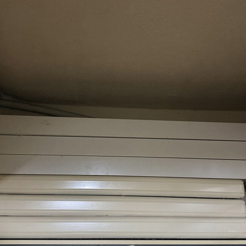 Office space ceiling lights used, set of 14, double lamps included