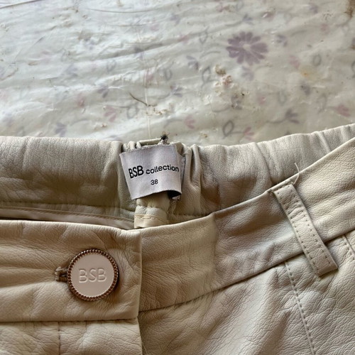 Women's leather pants like new, size M 38 10