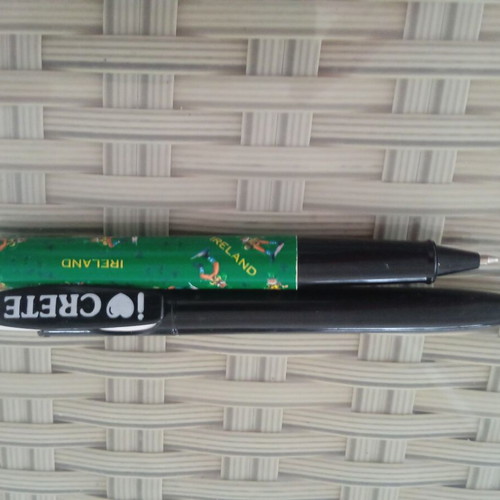 Pens used, pack of 24 collectible from Harrah's and Divani Hotel
