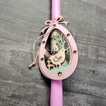 Easter candle with holiday design new