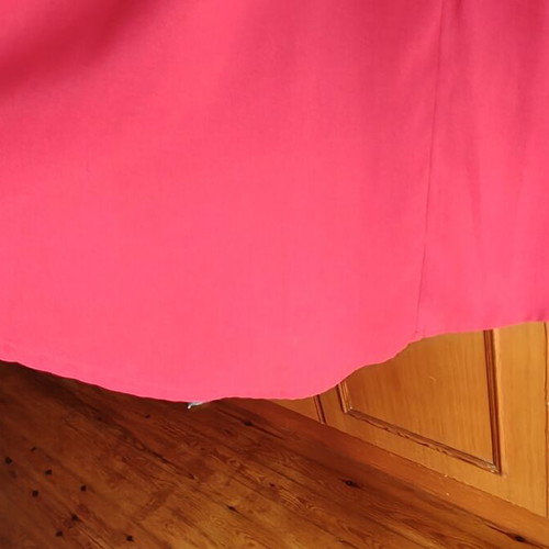 Red dress like new, size M, length 110cm