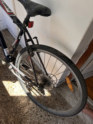 Alpina 6-Speed City Bicycle 24 Inch Wheels used, black