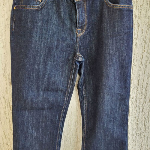 Zara crop denim jeans size 42 like new, blue