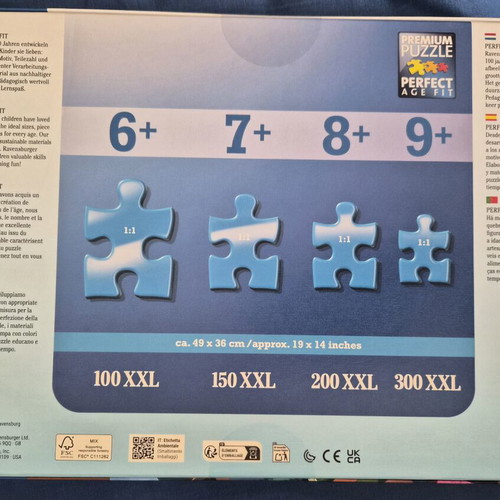 Ravensburger Minecraft puzzle 200 XXL pieces new