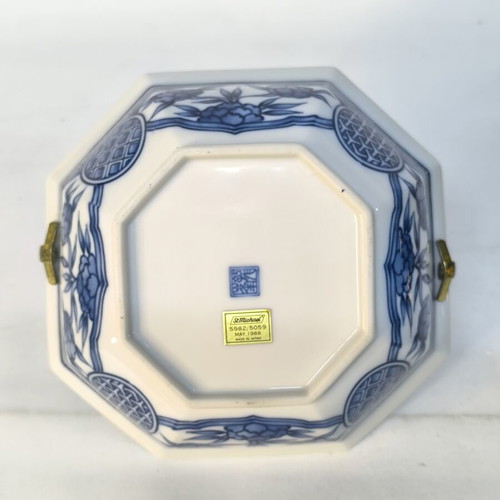Vintage St Michael Marks Octagonal Serving Bowl like new