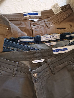 Jacob Cohen men's pants used, set of three