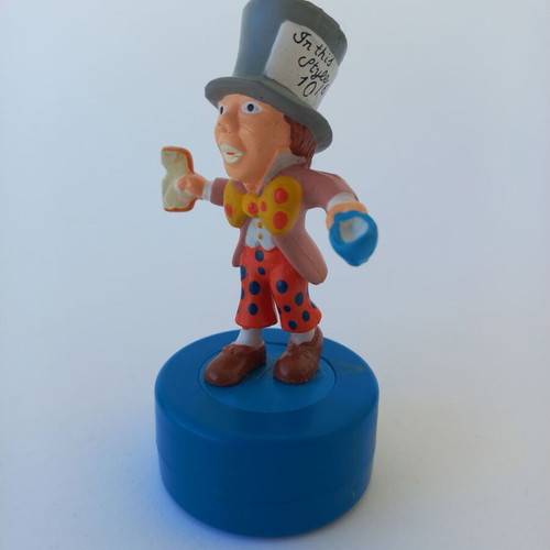 Vintage figure - Crazy Hat Man pencil sharpener, year 1995