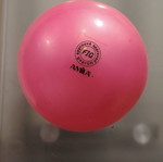 Rhythmic ball fuchsia Amila 19cm like new