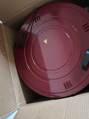 Akel Electrical Round Oven, burgundy, new with box